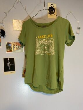 Wind River Olive Green Tee - M